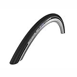 Schwalbe Lugano Active Wired Tyre with Silica Kevlarguard, 350 g - 700 x 25C (25-622), Black