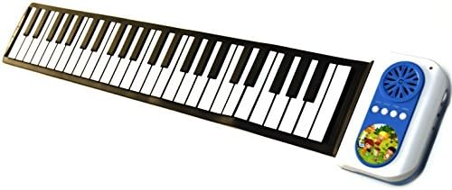 ELECITI Children's Electronic Piano Elastic with Demo Function, Rhythms, Melodies, Tones, Built-in Speaker