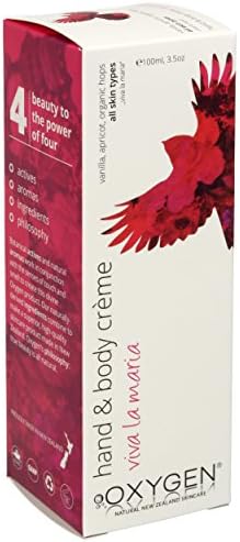 Oxygen Skincare Women and Teen Hand and Body Creme, Viva La Maria 100 ml