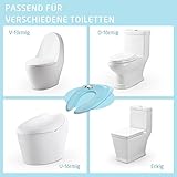 Jerrybox Faltbare Toilettensitze für Kinder/Baby, Tragbarer Reise WC Sitz, Kleinkind Töpfchen mit Aufbewahrungstüte - 6