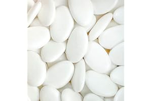 1kg Dragées Chocolat Blanc Dragées Delorme - 280 Dragees Mariage Baptême Communion Dragée blanc au Chocolat