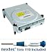 Produktbild Microsoft Xbox 360 DVD Drive - Phillips: Liteon (DG-16D2S: A0A1/A0A2) + Nextec® Torx T10 Screwdriver