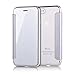 Produktbild Sycode Spiegel Flip Hülle für iPhone 6S 4.7 Zoll,Silikon Tpu Cover für iPhone 6S 4.7 Zoll,Transparent View Zurück Schutzhülle für iPhone 6 4.7 Zoll,Luxus Kreativ Silber Buchstil Überzug Silikon Kristallklar Durchsichtig Ultradünn Weich Zurück Cover mit Hart PC Front Vorderseite Klappbar Flip Handytasche für iPhone 6 4.7/6S 4.7 Zoll-Silber