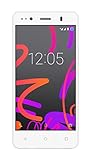 1 GB de RAM BQ Aquaris M4.5 - Smartphone de 4.5 pulgadas (Wi-Fi, Bluetooth 4.0, GPS, Quad Core A53 1 Ghz, 8 GB de memoria interna, 1 GB de RAM, Android 5.1 Lollipop), color blanco