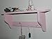 Shakers shelf with 4 Shakers pegs pink shabby chic finish