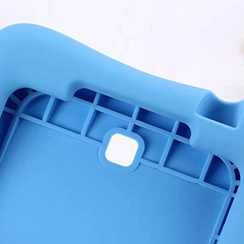 NEWSTYLE Samsung Galaxy Tab 4 7.0 Kinderfreundliche Silikon Hülle Schutzhülle Tasche Case für Samsung Tab 4 SM-T230 / T231 / T235 (7 Zoll) – Blau - 3