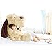 Produktbild L&WB Hund Weiche Spielzeug Große Plüsch-Spielzeug Teddy Hund SCHLAFKISSEN Puppe Puppe Geburtstagsgeschenk Für Mädchen,130Cm