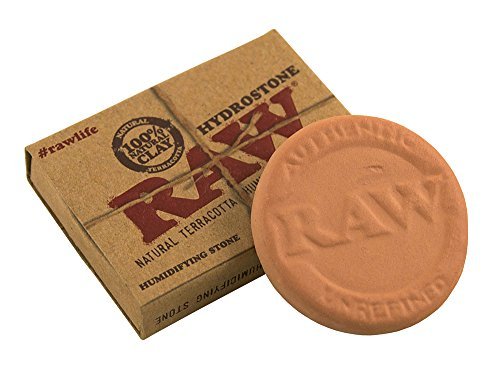3 Stück RAW Tabakbefeuchter Hydrostone Terracotta Ton Humydrolen Humidrole Pouch Button