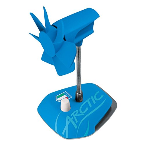 ARCTIC Breeze Italien - Länderedition - USB Tischventilator mit flexiblem Hals und einstellbarer Drehzahl - 800 - 1.800 U/min