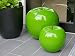 Produktbild Deko-Artikel Apfel Ø25x H29cm aus Fiberglas in Hochglanz grün, Deko-Obst, Deko
