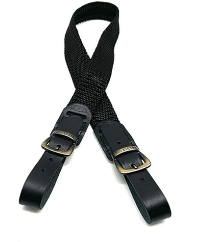 Bretella Elastica Per Fucile Con Attacchi In Cuoio - Larghezza 3 Cm, Lunghezza 72 Cm, Verde E Marrone - Foto 6