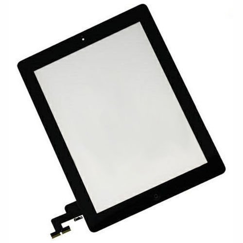 Hedywei Ersatz Digitizer Touchscreen für Apple iPad 2 Frontscheibe Anzeige mit Home Button und Werkzeuge schwarzer - 2