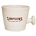 Simpsons Cream Shaving Mug - Small
