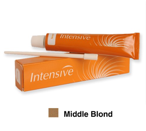 Intensive Eyelash & Eyebrow Tint Dye 14 Colours large 20ml= 30 uses Middle Blond