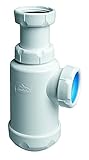 Rosca 1 1/2" Jimten 702128 Sifón para lavabo o fregadero S-65 1 1/2