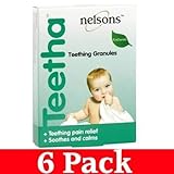 6pk x Nelsons Baby Teetha Teething Granules - 24 Sachets