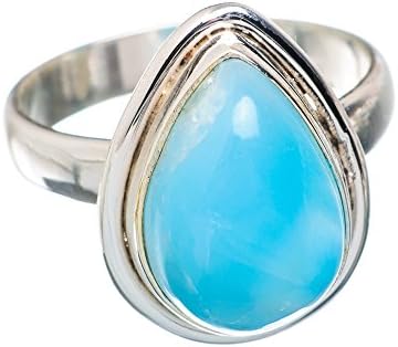 Ana Silver Co Larimar Ring Size M (925 Sterling Silver)