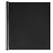 Produktbild Homein Fensterfolie Sichtschutzfolie Selbstklebend Folie für Fenster Verdunkelungsfolie Milchglasfolie Sichtschutz Klebefolie Blickdicht Statisch Haftend Window Film Schwarz 44.5 x 200 cm