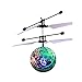 Produktbild LED-Laterne Flugzeug Fernbedienung Spielzeug EpochAir Fliegen Ball RC Drone Hubschrauber Eingebaute Shiny LED Beleuchtung für Kinder Teen Farbe fliegen (Green)