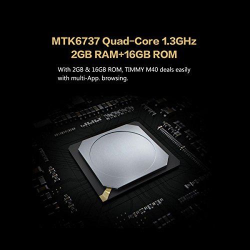 6 Zoll Smartphone Ohne Vertrag,TIMMY M40 4G FDD-LTE,2GB/16GB,Dual Sim Quad Core Android 7.0 Handys Rosa