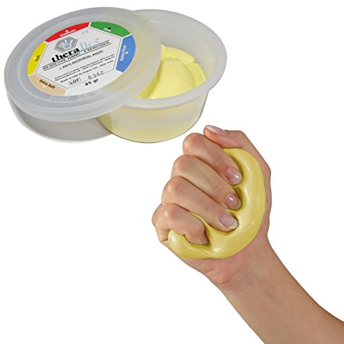 MSD Pâtes compressible Theraflex doigt main putty-soft Jaune non toxique l'arthrite