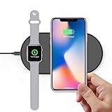 ✅Kompatibles Gerät: Unterstützt kabellose Aufladung für i Watch Series 4 / Series 3 / Series 2 / Series 1 und Qi-kompatible Gerät wie i Phone X, 8, 8 Plus, Galaxy S8, S8 Plus, Note 8, Note 5, S7, S7 Edge, Galaxie S6, Galaxie S6 aktiv, Galaxie S6 Edge, Galaxie S6 Edge +, Galaxie Note5 usw.