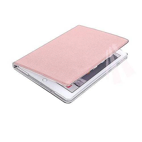iPad Air Air 2 Hülle MaxiRel 9.7 Zoll Case Hohe Qualität Ultra Slim Superleichte Schutzhülle Lederhülle Rosa Schutzhülle Tasche Smart Case mit Schlaf / Wach und Standfunktion für Apple iPad Air/Air 2 - 7
