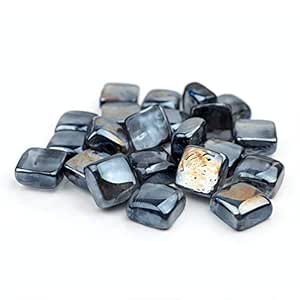 Brightter Fire Glass Rocks For Natural Or Propane Fire Pit Safe