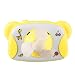 Produktbild MA87 USB Mini-Fan Handventilator Mini-Ventilator Leistungsstarker kleiner persönlicher tragbarer Ventilator Geeignet für Kinder (Gelb)