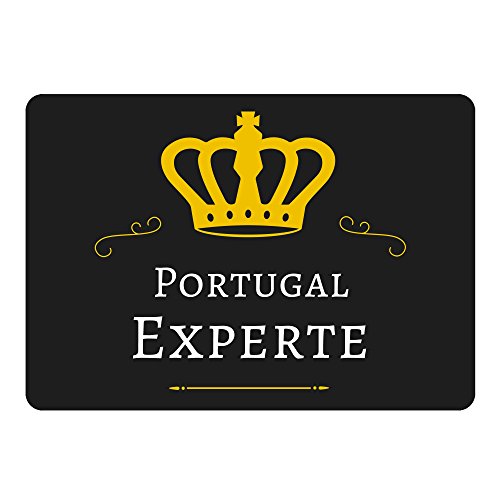 Preisvergleich Produktbild Mousepad Portugal Experte schwarz