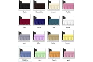 Queens Land Home Plain Dyed Pollycotton Easy Care Frilled Base Valance Bed Sheet in 19 Colours (Cream, King)