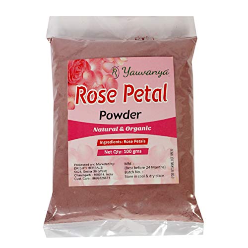 Yauvanya Pure rose Petal Powder - 100 gms