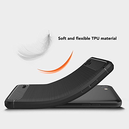 LG Q6 HÃ¼lle HandyhÃ¼lle von NALIA, Ultra Slim Silikon Case Cover, DÃ¼nne Crystal Phone SchutzhÃ¼lle, StoÃŸfeste Etui Handy-Tasche Back-Cover Bumper, TPU GummihÃ¼lle fÃ¼r LG Q-6 Smartphone - Schwarz