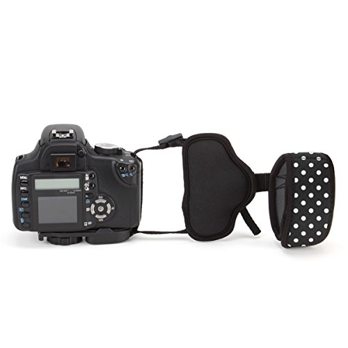 USA Gear Dragonne Grip Sangle Poignet Rapide Appareils Photo Num  riques R  flex et Bridge - Bracelet en N  opr  ne Ajustable Pour Nikon  Canon  Pentax  Panasonic Lumix Et Plus
