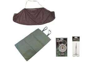 REDWOOD TACKLE Carp/Coarse Fishing Tackle Unhooking Mat Weighing Sling Forceps And 50lb Scales