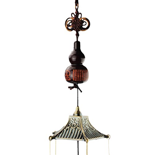 Liying Neu Windspiel Klangspiel Klangröhrte Schöne Deko Metallic - 3