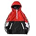 Produktbild JYJM Herren Cardigan mit Kapuze Men Hoodie Sweatjacke Kapuzenpullover Windbreaker Classics Herren Jacke Padded Pull Over Jacket Herbst Winter Stil lose Assault Coat Large Size Jacke Kleidung