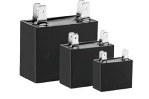 EZQNIRK 2 Condensadores De Funcionamiento Del Motor De Arranque Del Ventilador Externo Del Aire Acondicionado Cbb61 De 450v,7UF