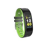 Tianya I6 HRC Vollbildsteuerung Smart Watch Schrittzähler Sport Fitness Tracker Fitness Armband mit Pulsmesser,Wasserdicht IP67 Fitness Tracker Aktivitätstracker Pulsuhren Smartwatch Schrittzähler