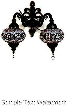 Beautiful Multicolour Turkish Mosaic Wall Scone lamp---Hand Made