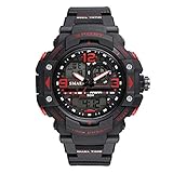 Blisfille Sport Uhren Männer Wasserdicht Herrenuhr Nightlight Outdoor Sportuhr Armbanduhr Automatikuhr