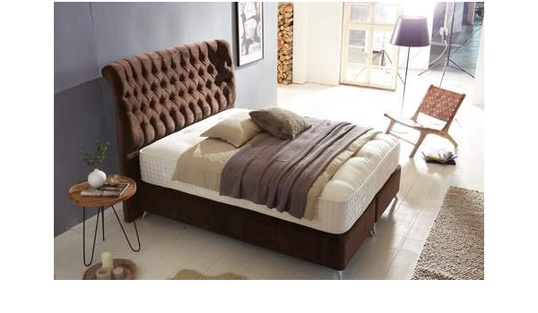 betten haskins eduard v box spring bed 220x200 cm white amazon co uk kitchen home amazon co uk