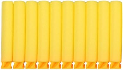 VGEBY 7.2cm Refill Darts EVA Soft Bullets, 100/200/300/400/500 Pcs Kids Refill Darts EVA Bullets Foam TPR Bullets for Nerf N-strike Elite