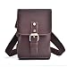 Produktbild LXIANGP Männer Ledertaschen Tragen Gürtel Multifunktions-Umhängetasche diagonal Handytasche, lässige Retro-Outdoor-Ausrüstung, Länge 13,5 cm * Breite 4 cm * Höhe 20 cm