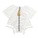Produktbild Mädchen Jumpsuit Xinan Baby Tassel Kurzarm Strampler Overall (S, Weiß)