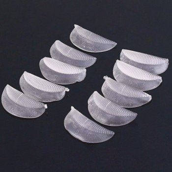 Wimpernlifting Silikon Pads mit den praktischen Führungsrillen, 10 Stk in S, M und L, Wimpernwelle Curler, Root Lifting - 3