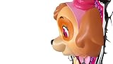 Paw Patrol Skye Wandlampe 3D Light FX Kinderlampe – Nachtlicht für kinder mit automatische Abschaltung und Wandaufkleber - 7