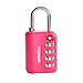 Produktbild Tripneeds Ultra Notebookschloss 200 Hohe Sicherheit TSA Gepäck Lock mit 4-stelligs, Rosa