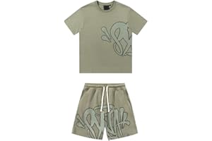 LaoZan Syna World Graphic T-Shirt and Shorts Summer Casual Outfit Pure White Y2K Set