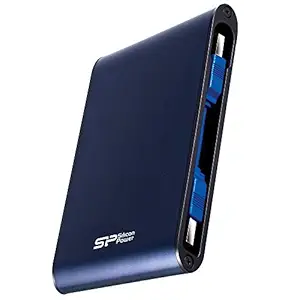 Silicon Power 2TB Portable External Hard Drive (Blue)